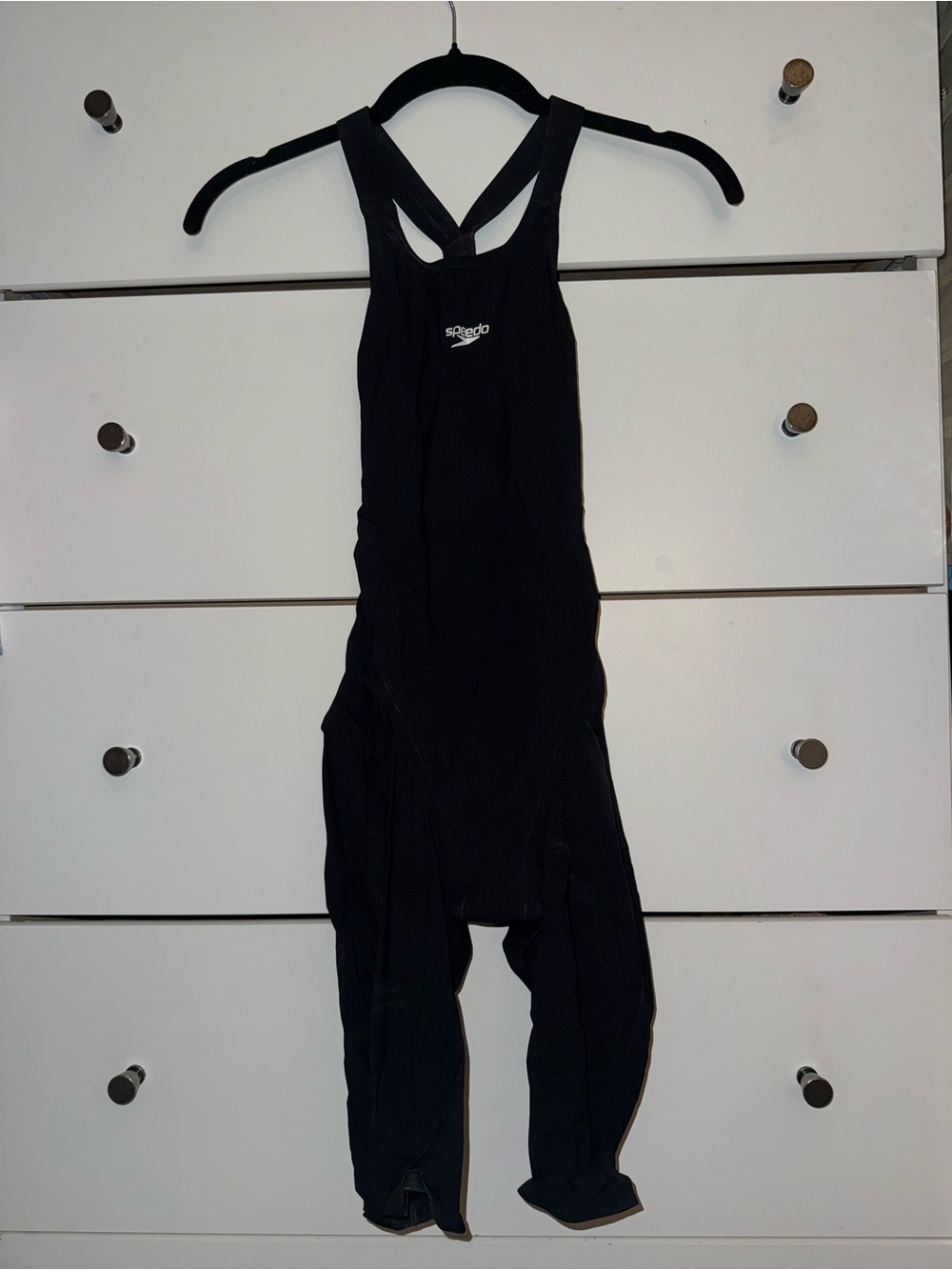 Speedo LZR Pure Valor black tech suit, size 23, still in perfect condition!